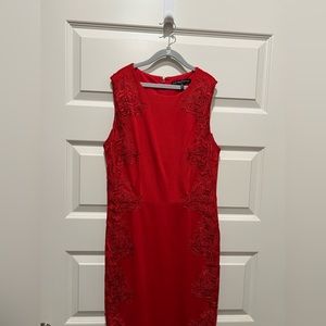 Red dress